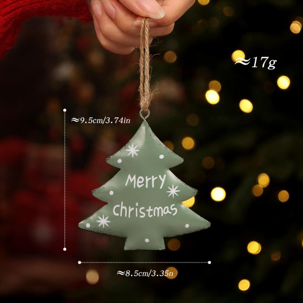 Nordic Style Xmas Tree Pendant Santa Clasu Christmas Ornament Christmas Hanging Decoration  Party