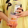 Salad Yogurt Box Cereals Container Double-layered Portable Travel Storage Jars