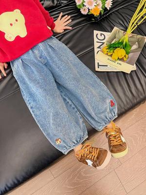 Abajo (niñas a partir de 4 años) – Pantalones vaqueros