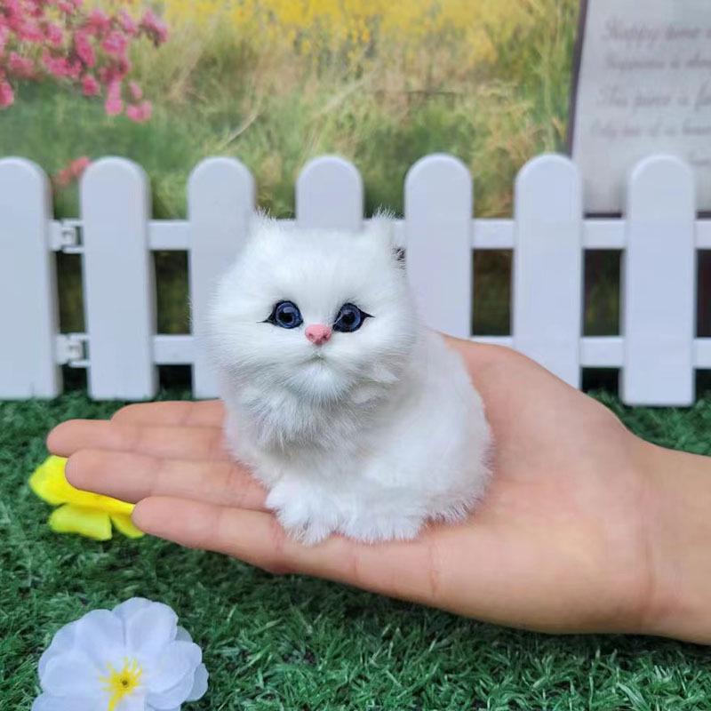 Plüsch Bellende Katze, Hase & Welpen Spielzeug - Pädagogische Tierpuppe für Kinder