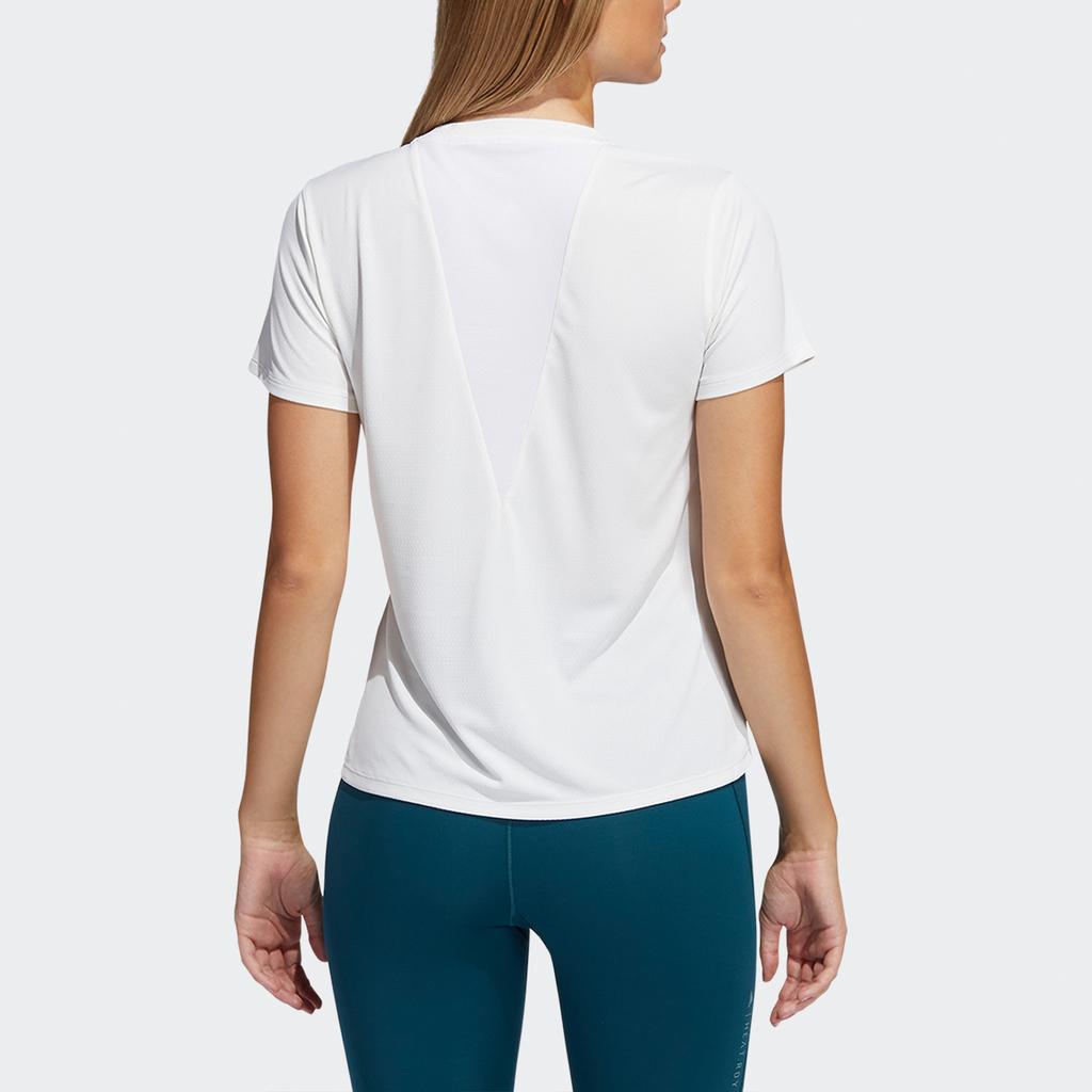 Adidas Heatrdy Focus T High-Intensity Training Quick-Dry Short-Sleeve Tee Women Tops White H20748