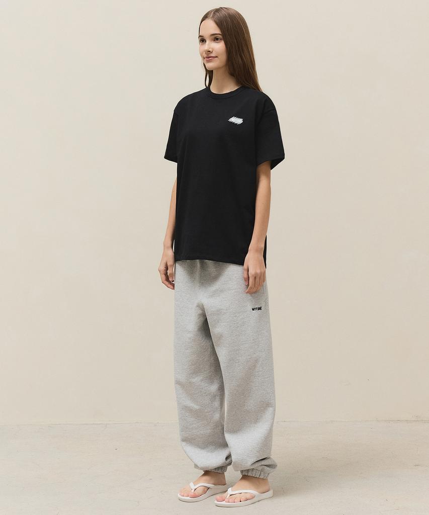 Matile Stichi Logo T-Shirt / Black