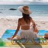 1pc, Beach Towel Travel Towel Summer Beach Towels, Soft Large Microfiber Bath Towel, Ocean Pool Towel Quick Dry Sand Free Beach