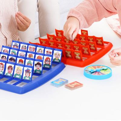 Puzzle hračka pro dva hráče Hádací karta Stolní hra Hračka pro interakci rodič-dítě Zábavná hra pro trénink paměti Hračka