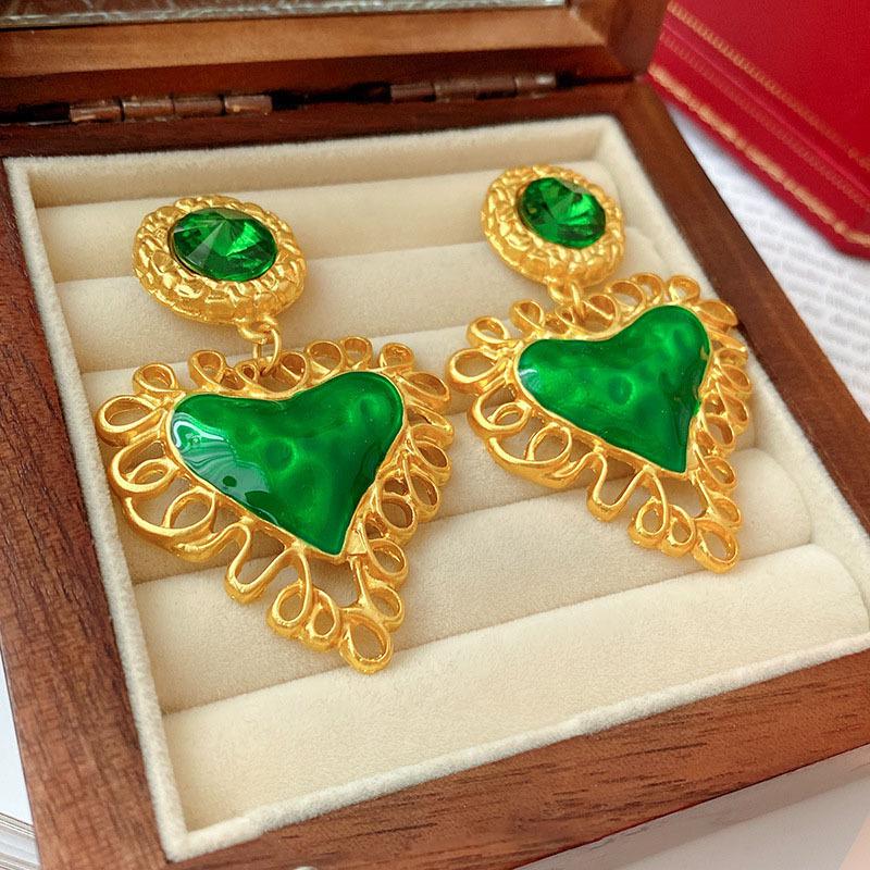 

Винтажные серьги в придворном стиле, высококлассные, в стиле ретро, для женщин