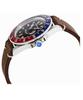 Mathey-Tissot Vintage Leather Strap Black Dial Automatic H900ATLR 100M Men's Watch