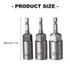Double Head Design Retractable Hexagonal Socket 8/14/10/17/12/19mm With Anticorrosion Finish For Professional Mechanics
