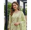 Damen Designer Faux Georgette Sharara Salwar Anzug Indisch Bollywood Partywear Salwar Kameez