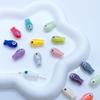 10Pcs Little Fish Ceramic Beads Diy Necklace Earrings Jewelry Accessories Pendants Loose Beads For Crafting