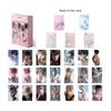 50 Piezas/Set Juego Amor Y Espacio Profundo Tarjeta Lomo Láser Personajes Caleb Sylus Zayne Xavier Tarjetas de Colección para Fans Fototarjeta HD