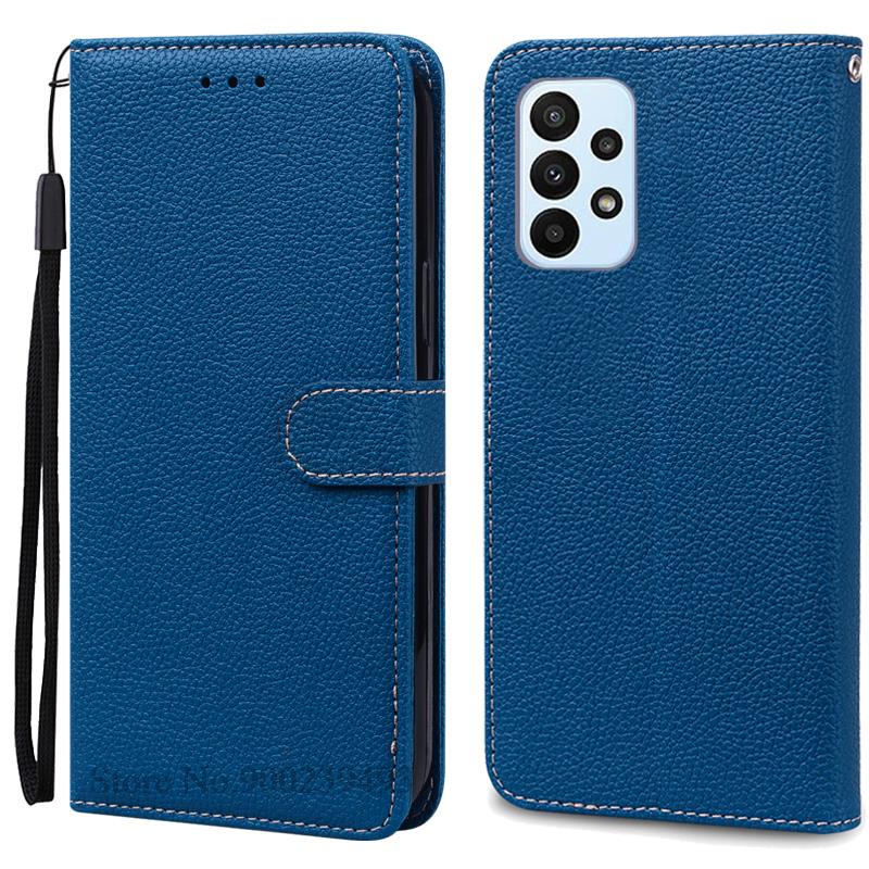 M13 4G SM-M135F Case For Samsung Galaxy M13 Case Leather Wallet Flip Case For Samsung M13 M 13 Case Soft Silicone Cover Fundas