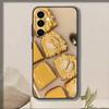 Yellow bread   Phone Case Black Silicone Soft For Samsung Galaxy A73,A72,A71,A70,A53,A52,A51