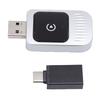 Car Wireless Adapter for CarPlay 5.8GHz WiFi Bluetooth 5.0 Auto Connection Car Wired To Wireless Adapter Plug and Play