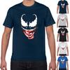 Premium Comic Venom Spider-man Men Short Sleeve T-shirt For Casual Cosplay Wear