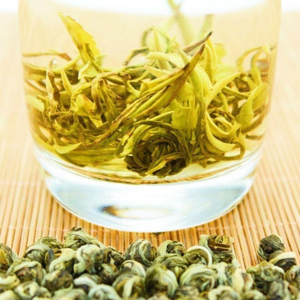 Top Premium Jasmine Dragon Pearl Ball Tea Puer King Chinês Chá de Flor Verde