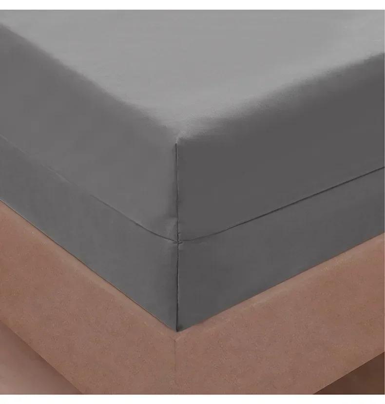 

Waterproof Mattress Cover with Zipper Ultra Soft Terry Surface Thick Mattress Protector Single or Double Bed cubierta de colchón 90cmX200cmX30cm сірий