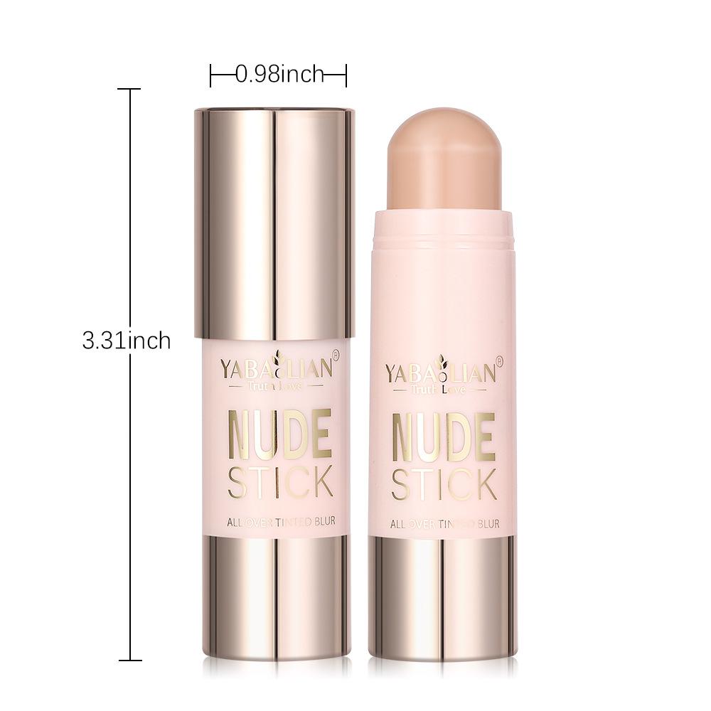 Grooming Stick Wheat Long-lasting Highlight Stick Waterproof Blush Grooming Cream Blush Stick
