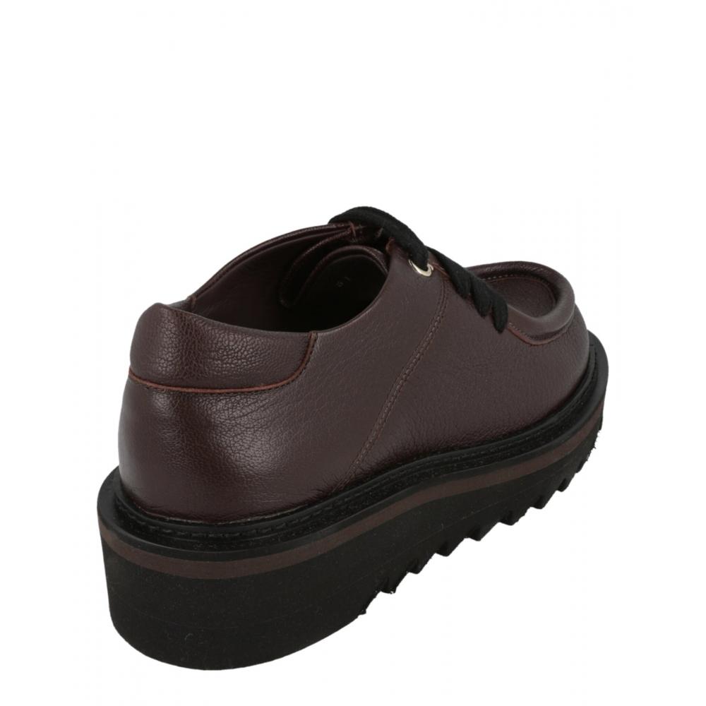 Salvatore Ferragamo Euripilo Leather Loafers Brown