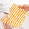 5PCS Wash Clean Towels Water Kitchen Colorful Dining Stripe