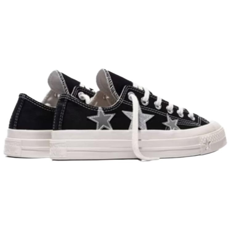 Converse Chuck 70 X Star Print Low Top Canvas Sneakers Unisex sneakers Black A24220C