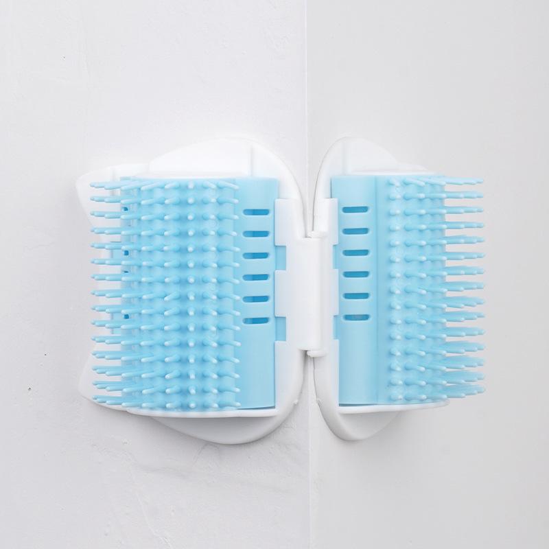 Pet Cat Wall Fur & Undercoat Scraper Comb: Itch Relief & Massage Tool