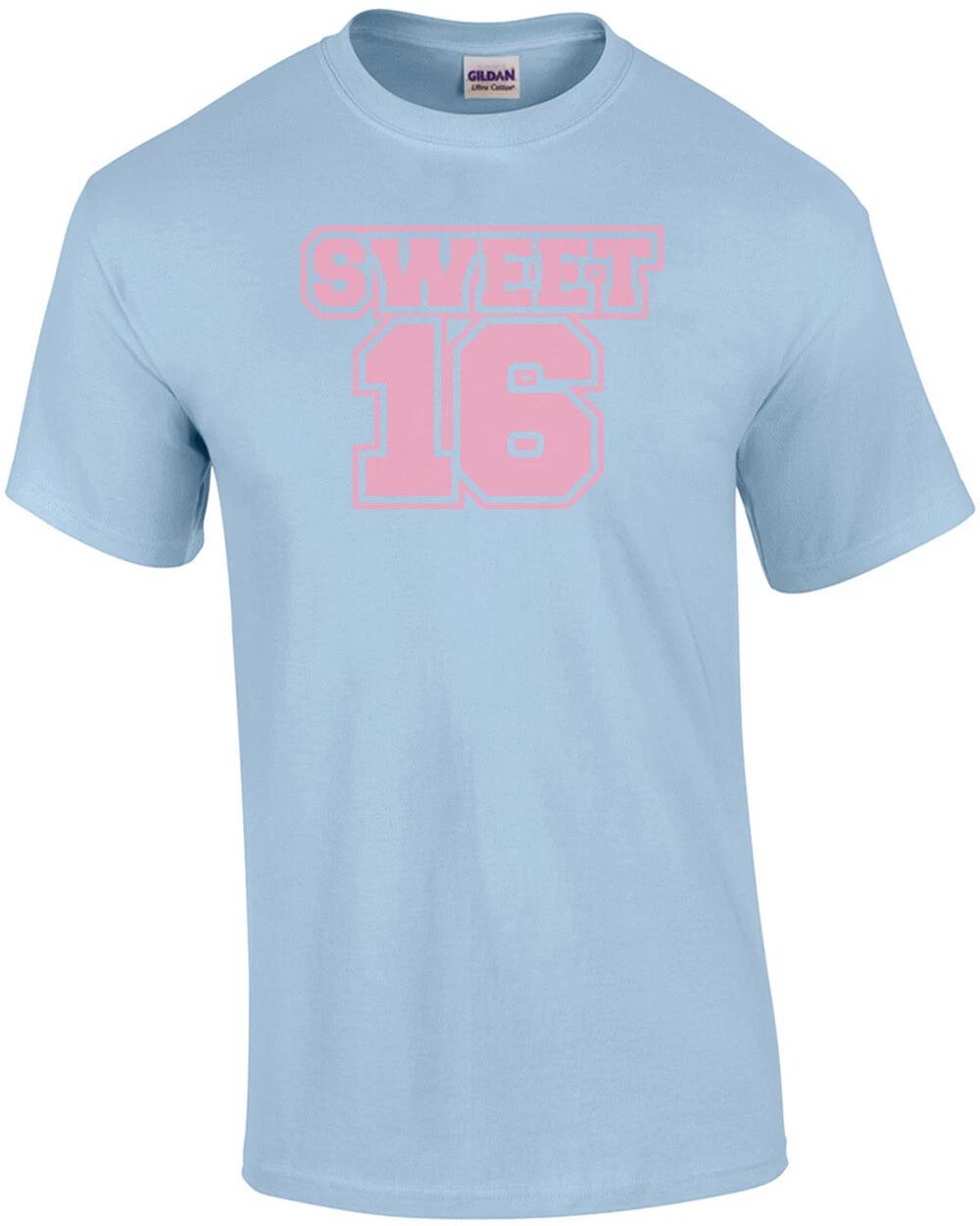 Sweet 16 - 16th birthday t-shirt L
