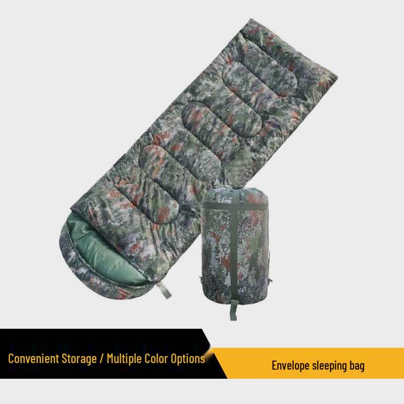 Haoying Camouflage Envelope Sleeping Bag
