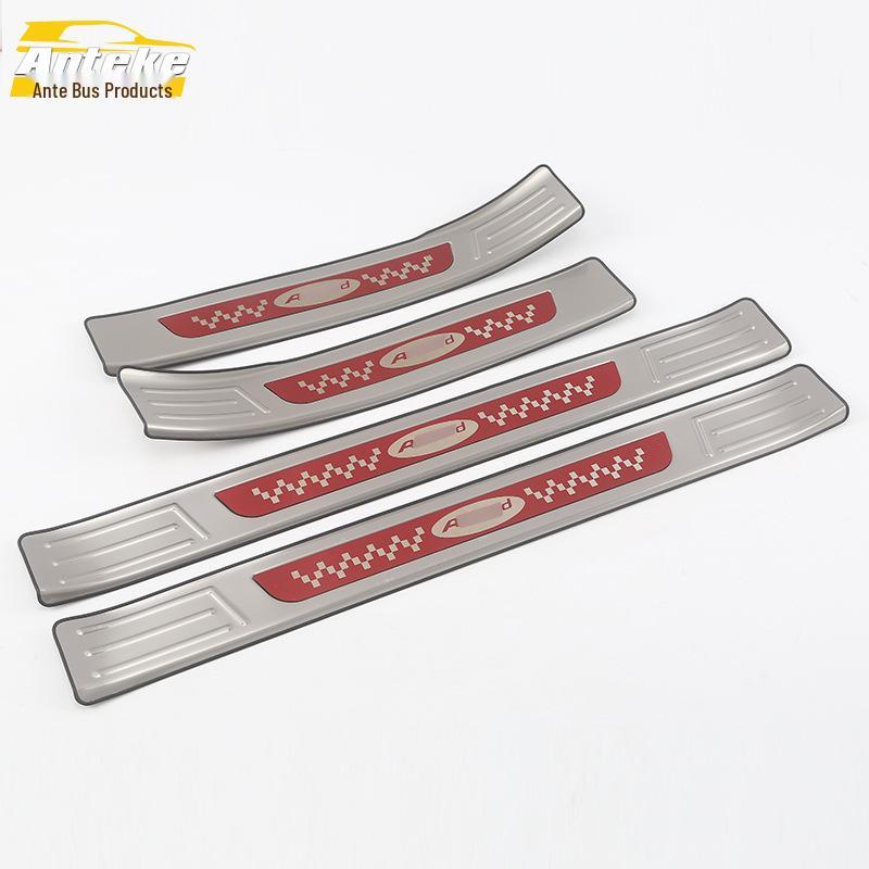 Fits 18 Models: 10th-Gen Accord Door Sill & Bumper Trunk Welcome Pedal Trim