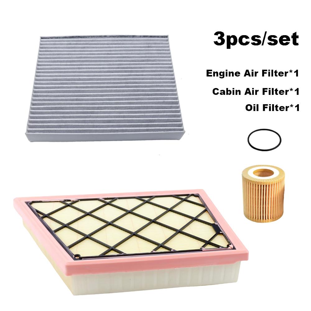 

3pcs Filter Set For Ford Ranger USA 2022 2023 2024 2025 2.0TDI VW Amarok T1 Engine Cabin A/C Air Oil Filter Kit Accessories 3pcs Filter Set