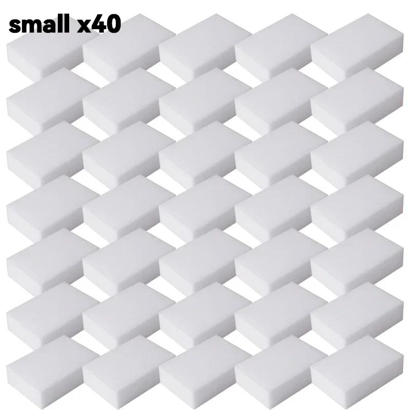 100*60*20mm White Sponge Eraser Melamine Sponge Cleaner Multi-Functional Kitchen Bathroom Shoes Keyboard Cleaning Tools