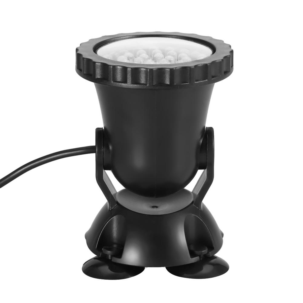 Akvarium LED Vanntett Belysning RGB Senkbar Spotlight Akvarium Hagedam(#9)