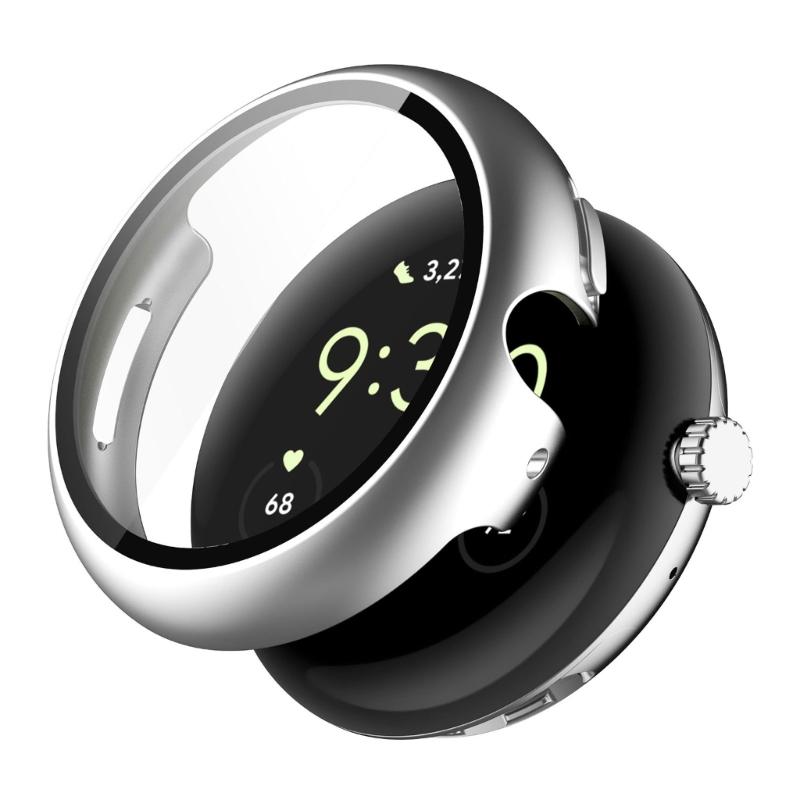 Smartwatch Shell Cover PC Glass Guard For Watch 4 41mm 45mm Screen Protector Frame Shell Safe Quick To Attach and Detach