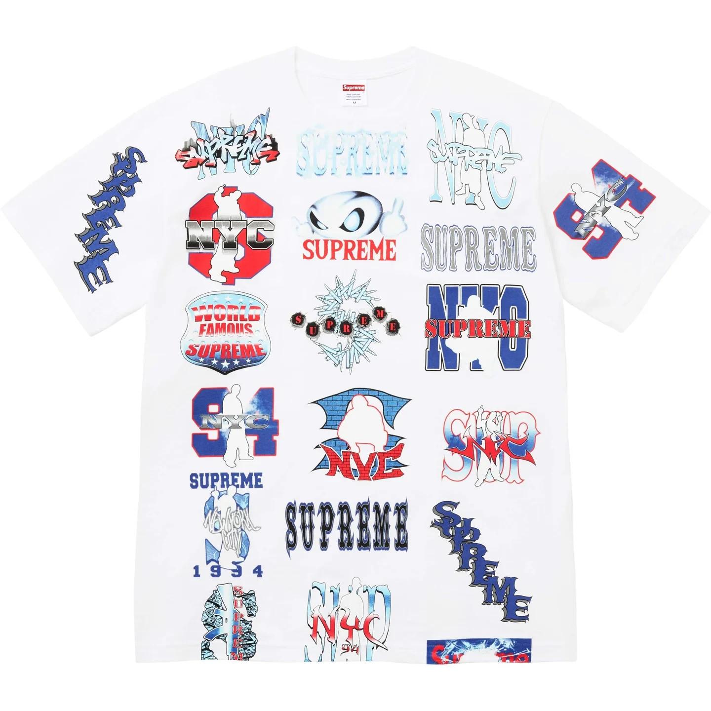 769981 Supreme Flash Tee White L