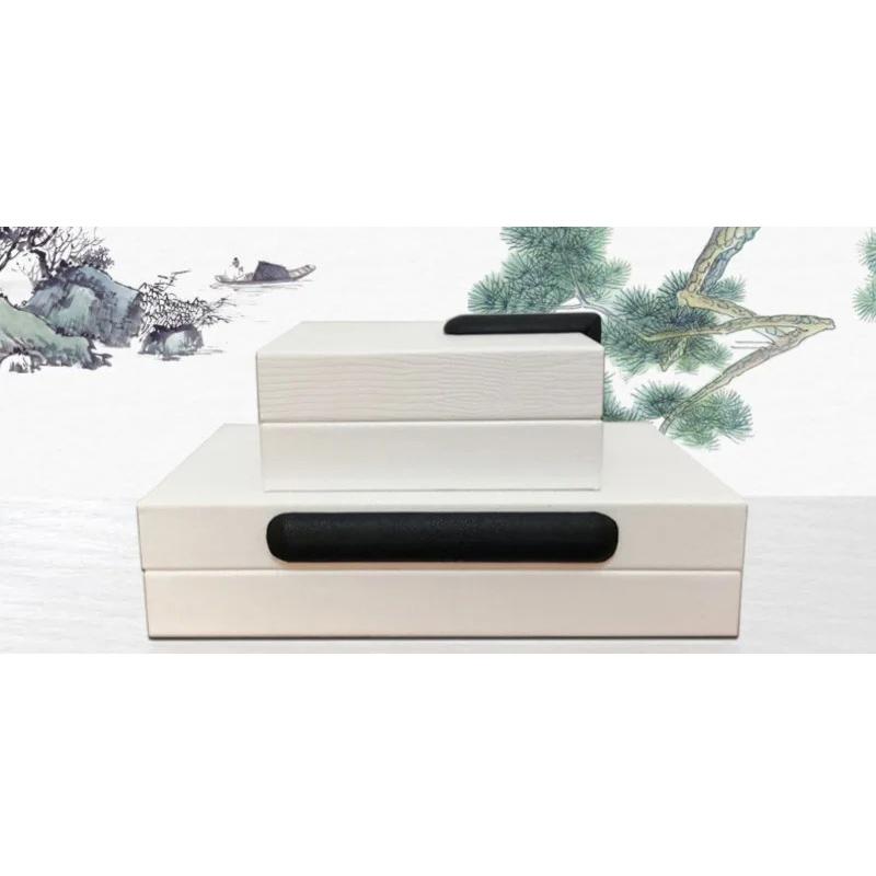 Nordische Leder-Schmuckschatulle, Modellraum-Aufbewahrungsboxen, kreative Luxus-Ornament-Organisation, Uhrengehäuse, Display, Perlen, Schmuckzubehör, Verpackung