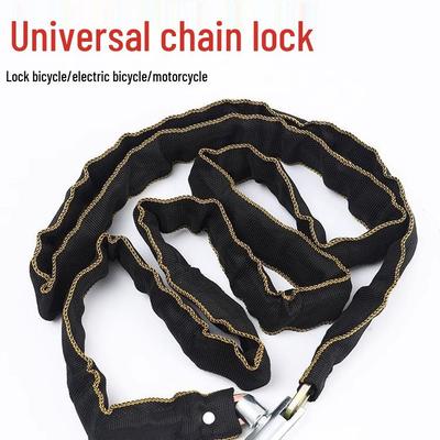 Waterproof Rustproof Anti-theft Chain Lock for Helmets, Bicycles, Electric Vehicles, and Doors