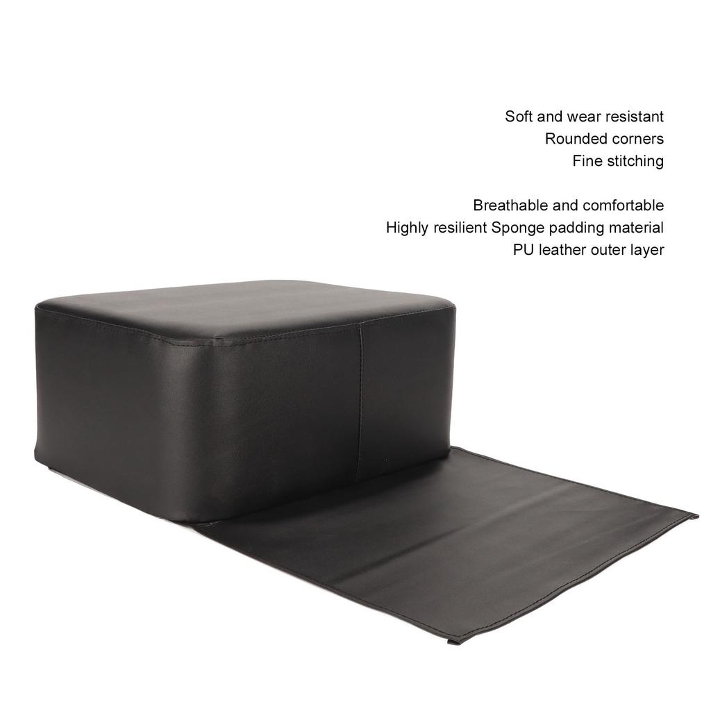 Salon Styling Chair Booster Seat Cushion PU Leather Foam Filling Soft Hair Cutting Booster Seat for Children