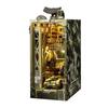 DIY Miniature House Military Base 3D Puzzle Bookend Micro Model Building Toy Birthday Gift