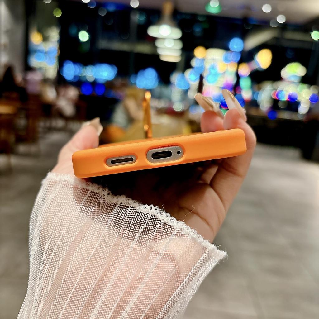 Solid Color Transparent Camera Len Stand Magnetic Charge Bumper Phone Case For Samsung Galaxy S25 Ultra S24 FE S23 Plus Soft Silicone Protection Cover