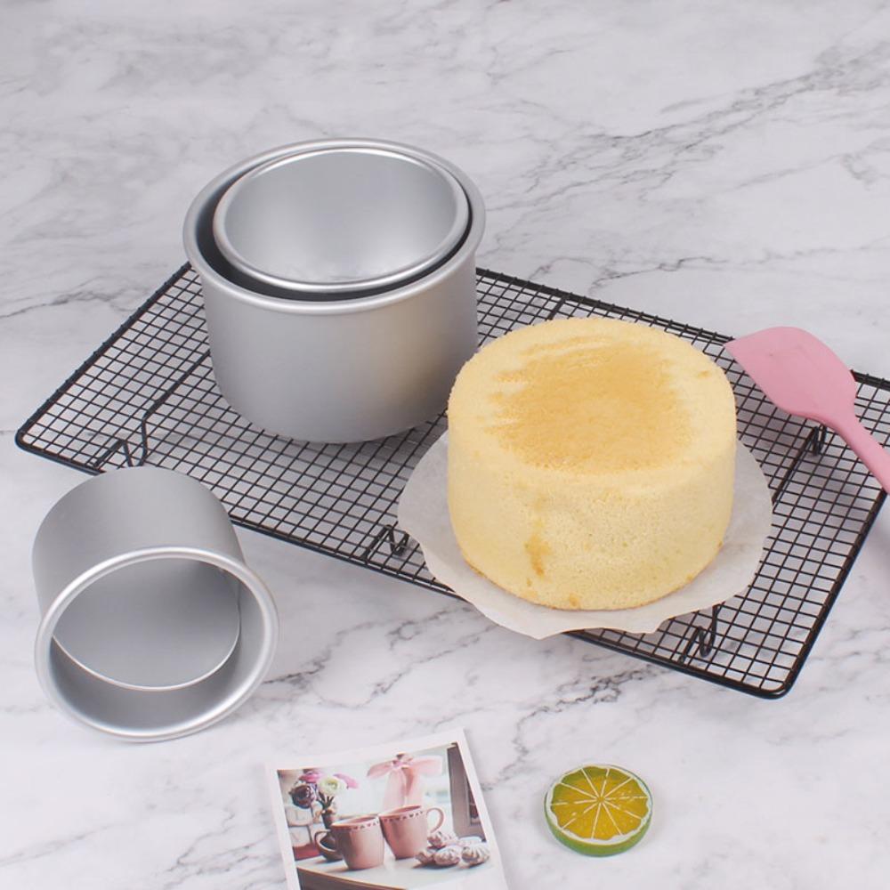 Leakproof Removable for Cheesecake Bread Pizza Baking Tray Chiffon Pan Cake Mold Fondant Mold