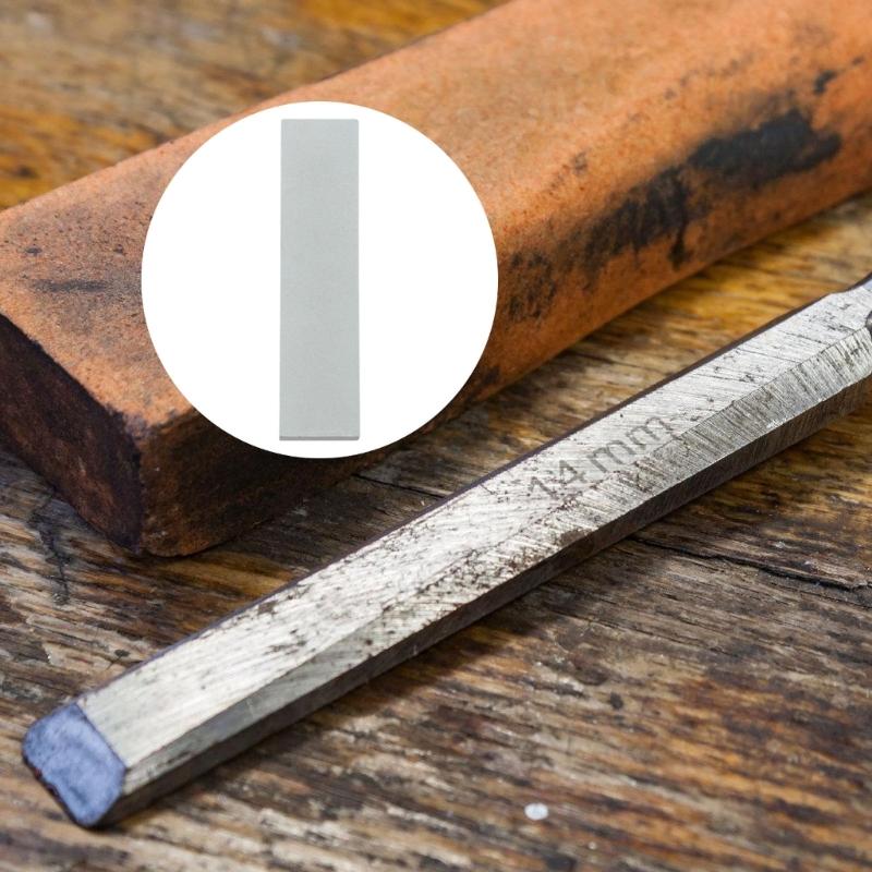 Duals Grit Sharpening Stone For Kitchen And Outdoor Slicer Natural Whetstone With Nonslip Base Sharpener