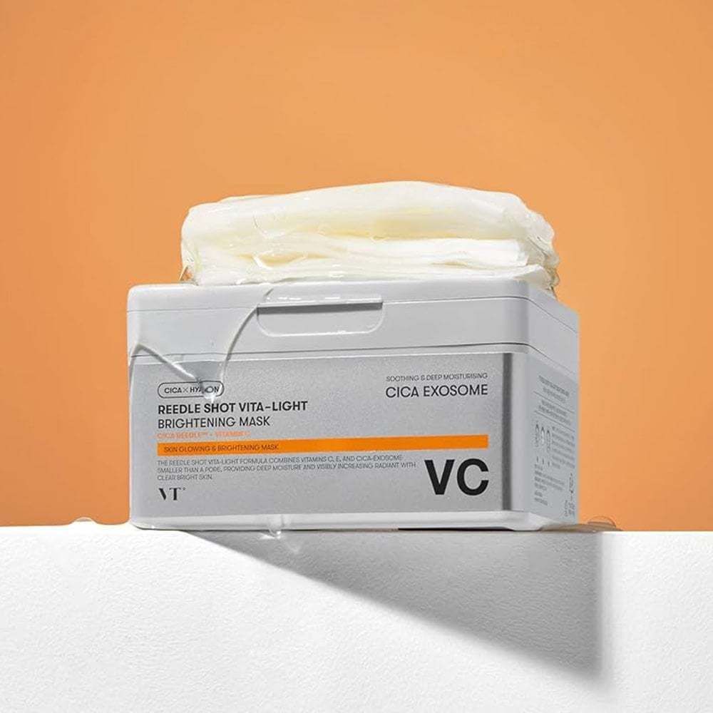 VT Косметика Reedle Shot Vita-Light Осветляющая маска 30 шт. / Увлажняющая, Корейская косметика, K-beauty