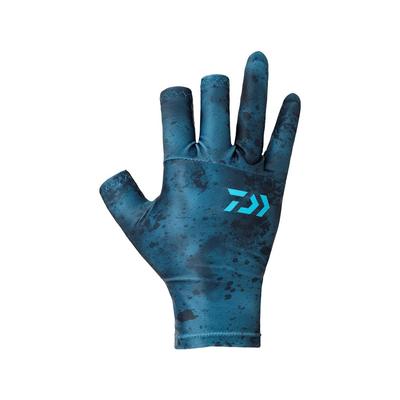 Daiwa Guantes de caza sin palma, color azul pintor, talla XL, DG-8222