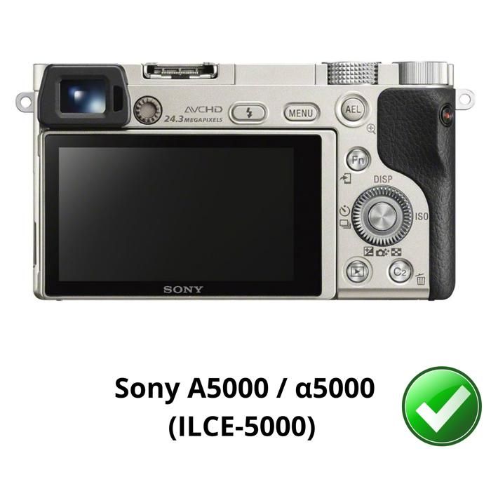 Screen Protector - Phonillico - Sony Alpha 5000 - Pack of 4 - Scratch-resistant - Ultra-thin