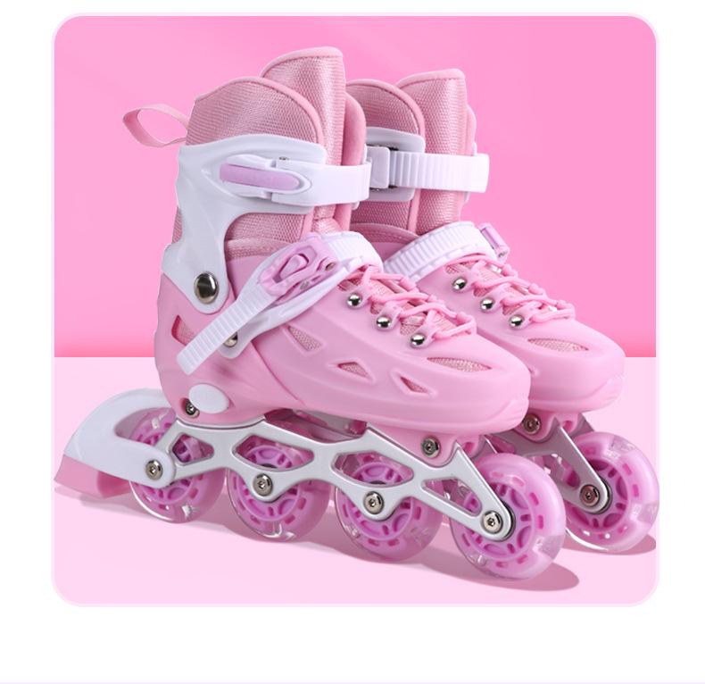 Kinder-Kombi: Eis- & Inlineskates für Anfänger - Rollschuh-Set für Jungen & Mädchen