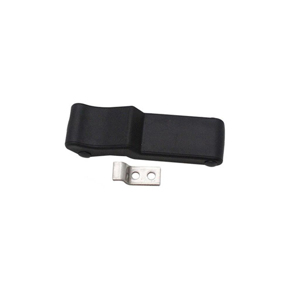 Flexible Rubber Draw Latch Boat Compartment Cargo Box Stainless Steel Bracket