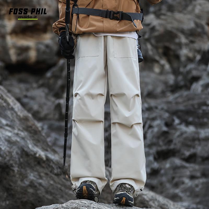 Foss Phil Men's Autumn/Winter Loose Straight Cargo Pants