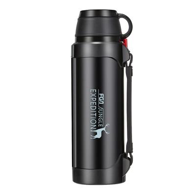 MeyJig Termos Şişe Vakum Flask Büyük Kapasiteli Yalıtımlı Paslanmaz Çelik Termal Kupa Kahve için 1.2L/1.9L
