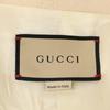 Gucci 643288 21AW Ivory Wool 100% Horsepit Gold Button Short Sleeve Jacket Jacket 36 IvoryUsed