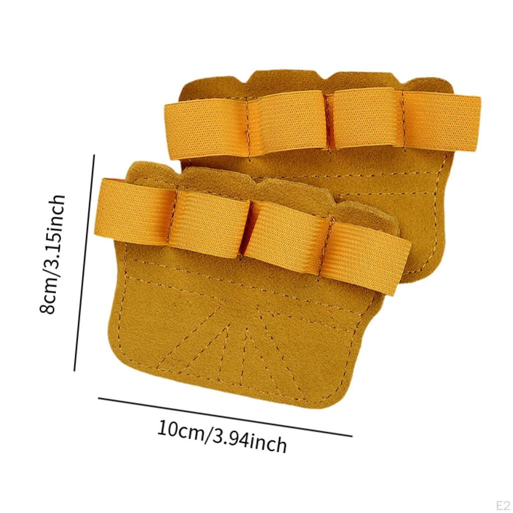 Weight Lifting Grip Pads Palm Guards for Bodybuilding Powerlifting Dumbbell