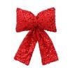 Sequins Bow Christmas Pendants For Scene Setup And Holiday Props Decorations